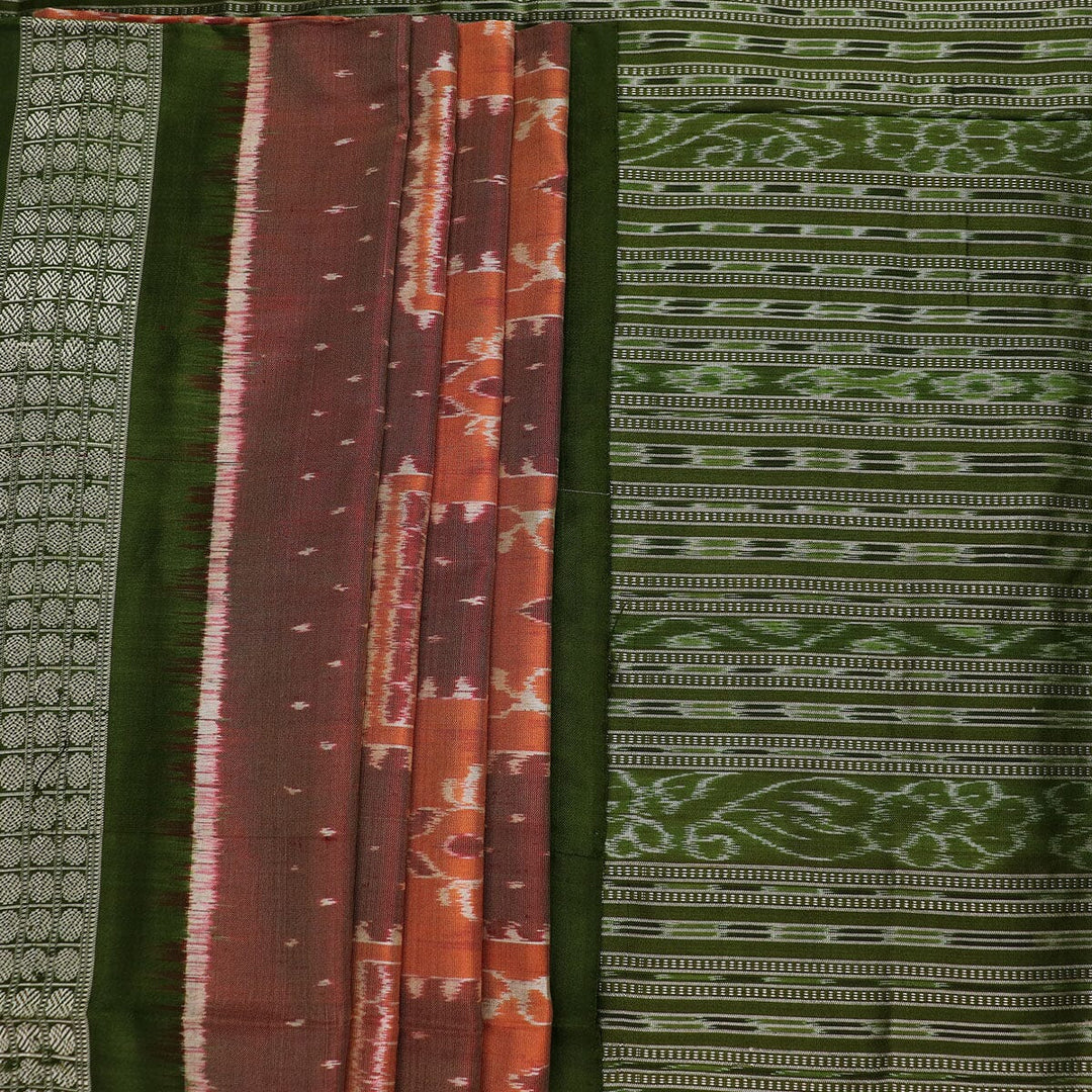 Handloom Sambalpuri Ikkat Silk Saree Handloom Saree_Sambalpuri Silk Priyadarshini Handloom