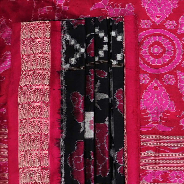 Handloom Sambalpuri Ikkat Silk Saree Handloom Saree_Sambalpuri Silk Priyadarshini Handloom