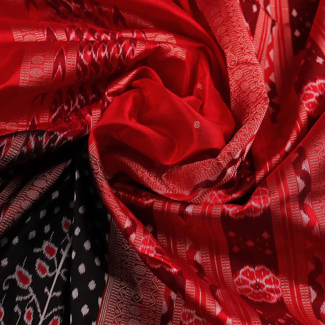 Handloom Sambalpuri Ikkat Silk Saree Handloom Saree_Sambalpuri Silk Priyadarshini Handloom