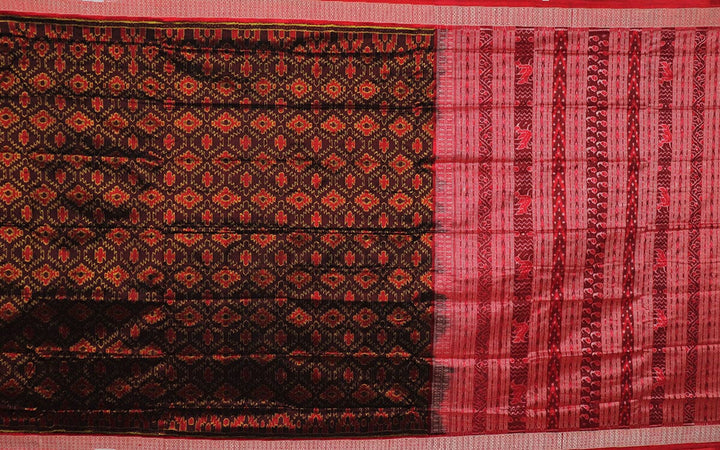 Handloom Sambalpuri Ikkat Silk Saree Handloom Saree_Sambalpuri Silk Priyadarshini Handloom