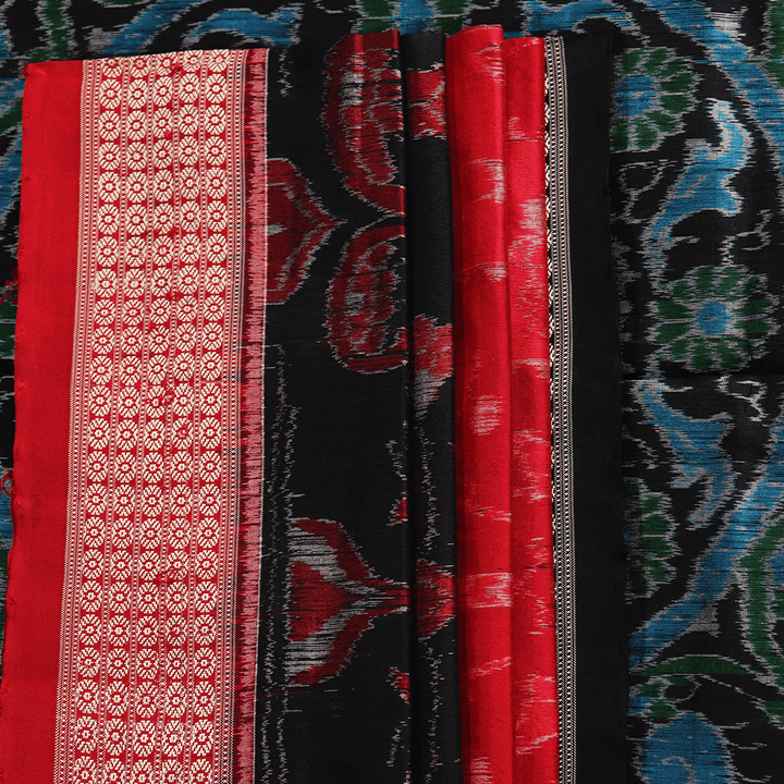 Handloom Sambalpuri Ikkat Silk Saree Handloom Saree_Sambalpuri Silk Priyadarshini Handloom