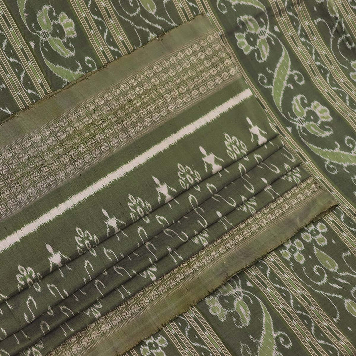 Handloom Sambalpuri Ikkat Silk Saree Handloom Saree_Sambalpuri Silk Priyadarshini Handloom