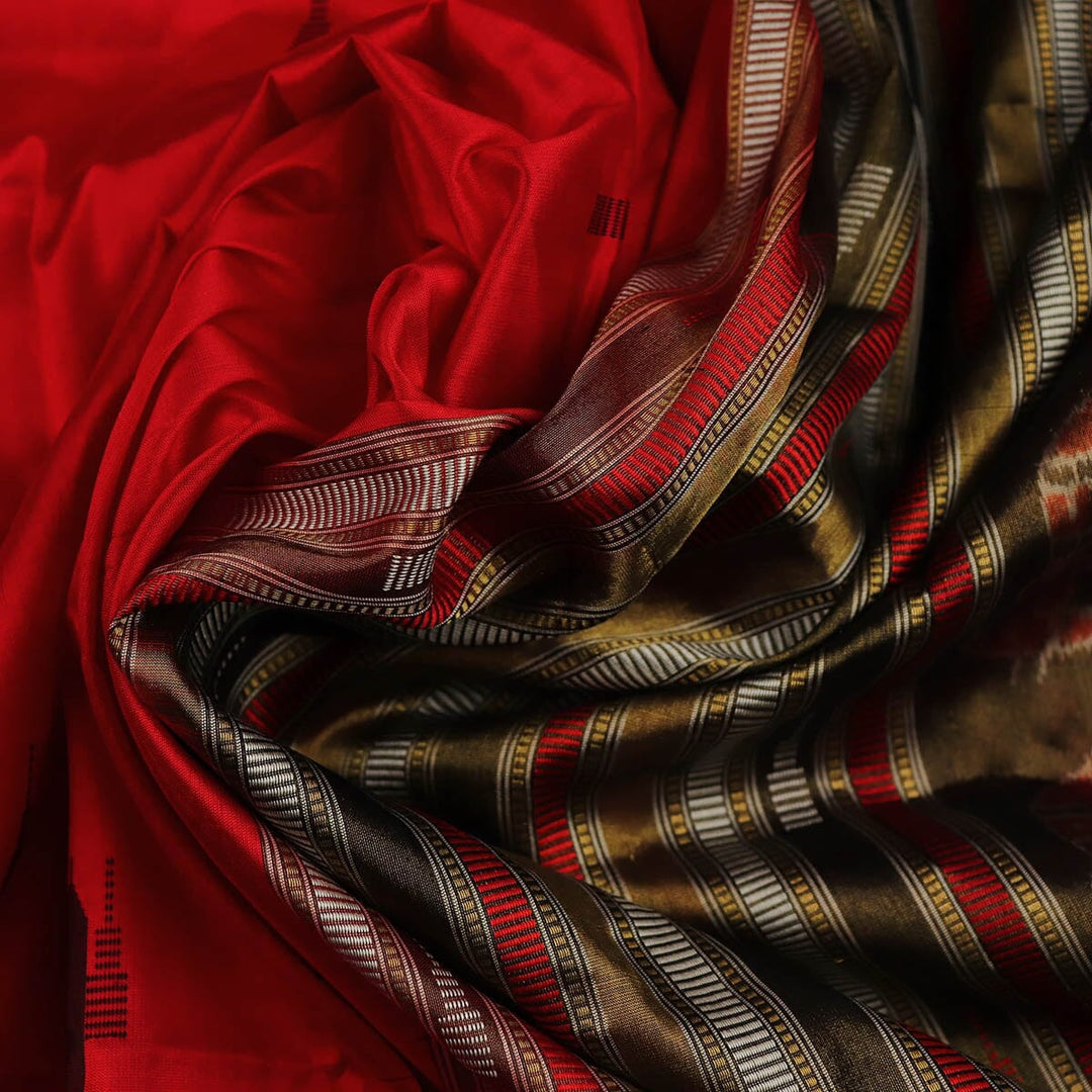 Handloom Sambalpuri Ikkat Silk Saree Handloom Saree_Sambalpuri Silk Priyadarshini Handloom