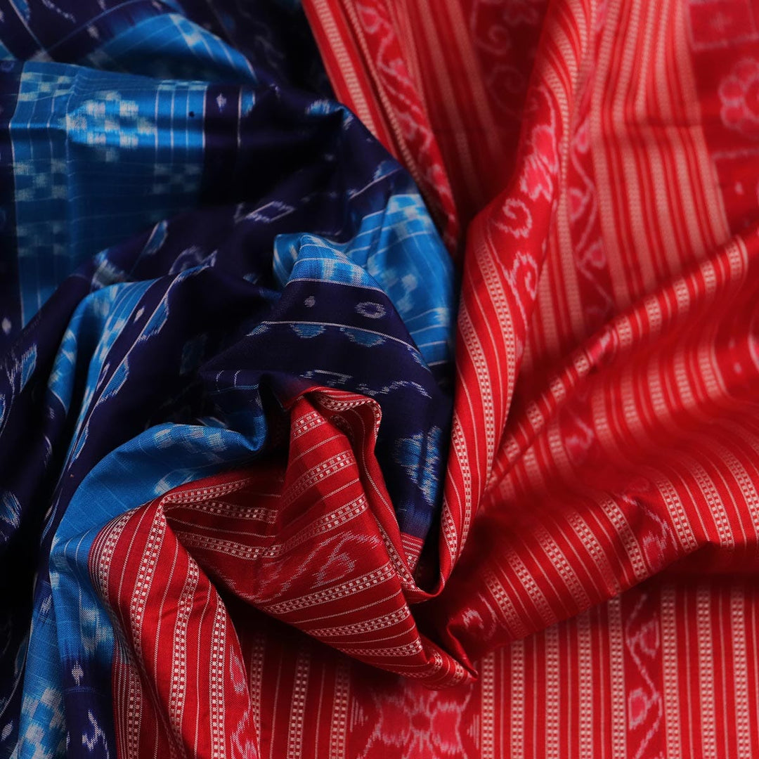 Handloom Sambalpuri Ikkat Silk Saree Handloom Saree_Sambalpuri Silk Priyadarshini Handloom