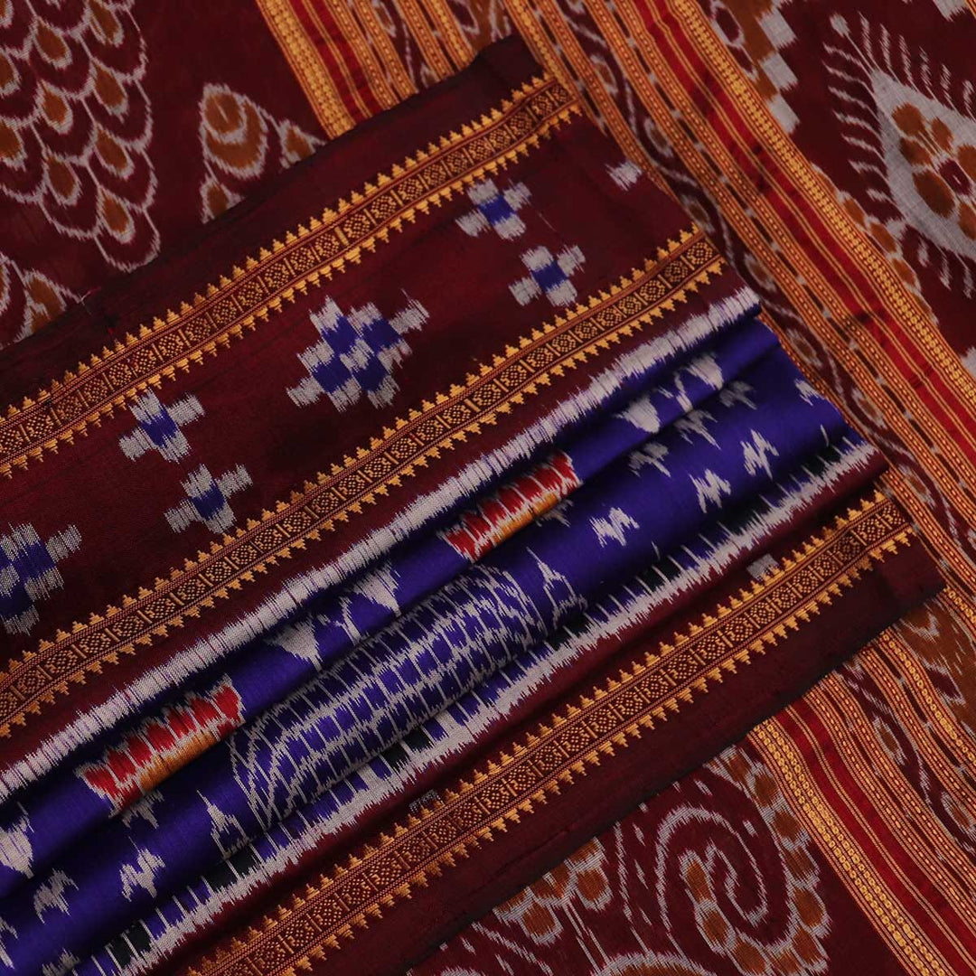 Handloom Sambalpuri Ikkat Silk Saree Handloom Saree_Sambalpuri Silk Priyadarshini Handloom