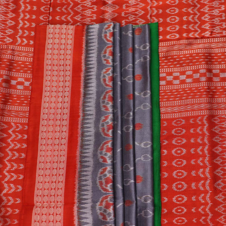 Handloom Sambalpuri Ikkat Silk Saree Handloom Saree_Sambalpuri Silk Priyadarshini Handloom