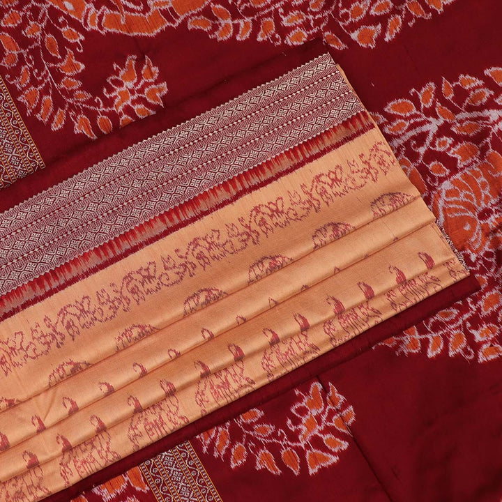 Handloom Sambalpuri Ikkat Silk Saree Handloom Saree_Sambalpuri Silk Priyadarshini Handloom