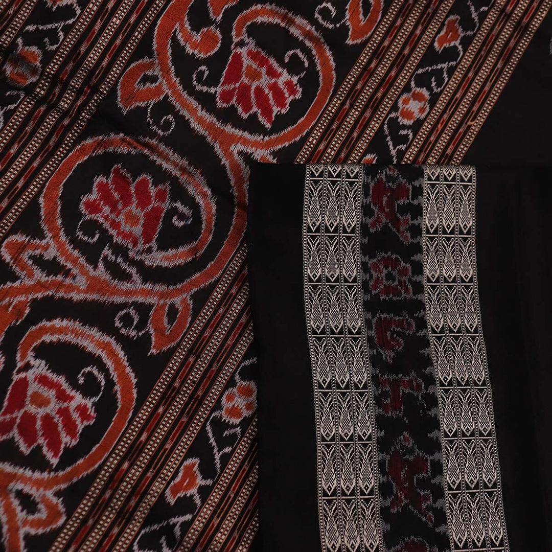 Handloom Sambalpuri Ikkat Silk Saree Handloom Saree_Sambalpuri Silk Priyadarshini Handloom