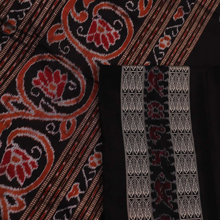 Handloom Sambalpuri Ikkat Silk Saree Handloom Saree_Sambalpuri Silk Priyadarshini Handloom
