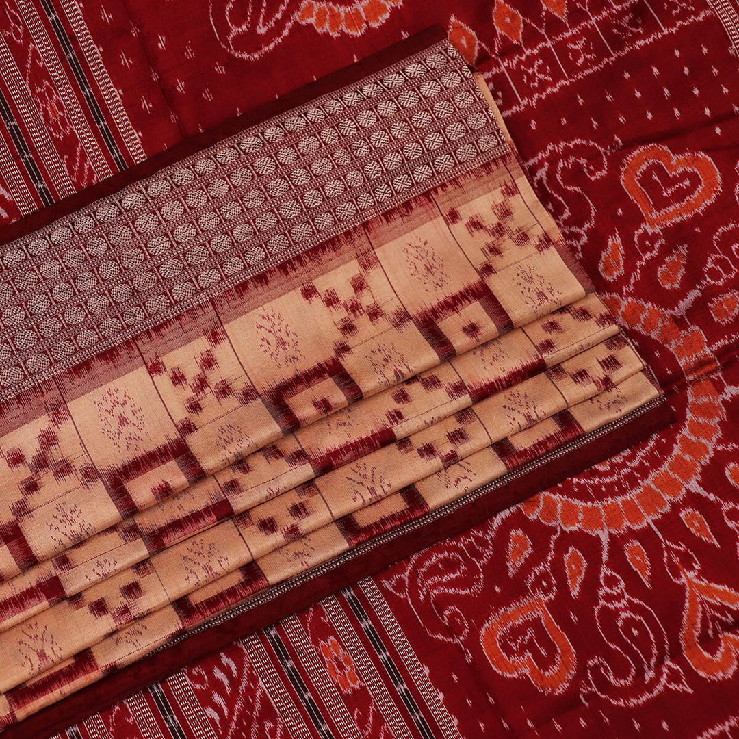 Handloom Sambalpuri Ikkat Silk Saree Handloom Saree_Sambalpuri Silk Priyadarshini Handloom