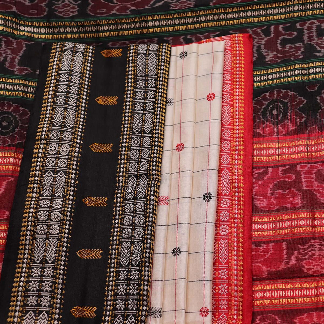 Handloom Sambalpuri Ikkat Silk Saree Handloom Saree_Sambalpuri Silk Priyadarshini Handloom