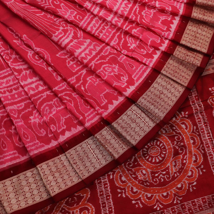Handloom Sambalpuri Ikkat Silk Saree Handloom Saree_Sambalpuri Silk Priyadarshini Handloom
