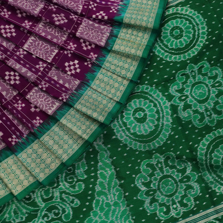 Handloom Sambalpuri Ikkat Silk Saree Handloom Saree_Sambalpuri Silk Priyadarshini Handloom