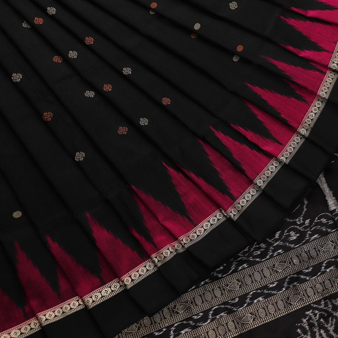 Handloom Sambalpuri Ikkat Silk Saree Handloom Saree_Sambalpuri Silk Priyadarshini Handloom