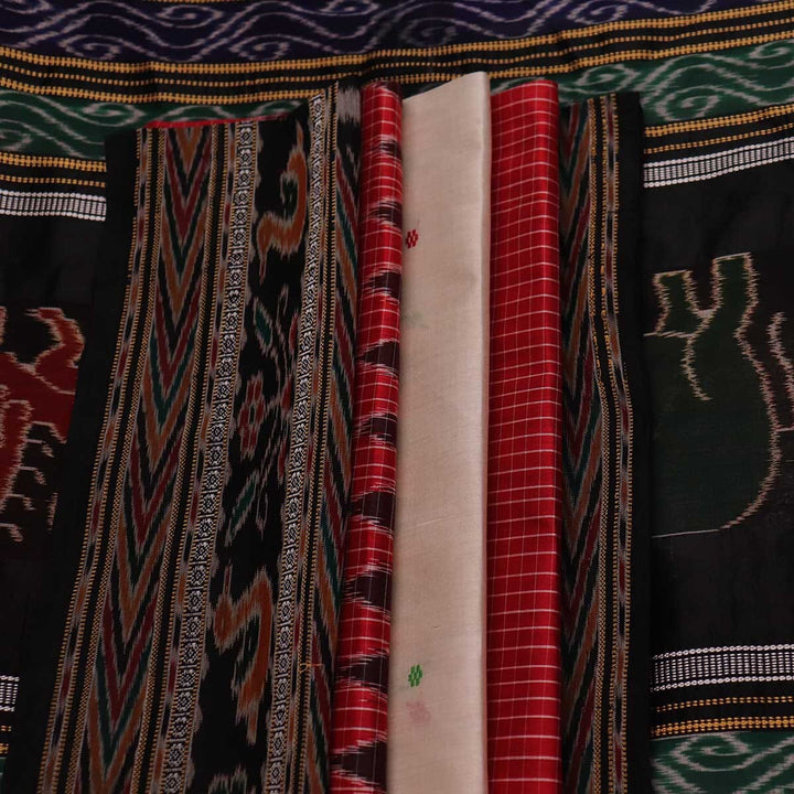 Handloom Sambalpuri Ikkat Silk Saree Handloom Saree_Sambalpuri Silk Priyadarshini Handloom