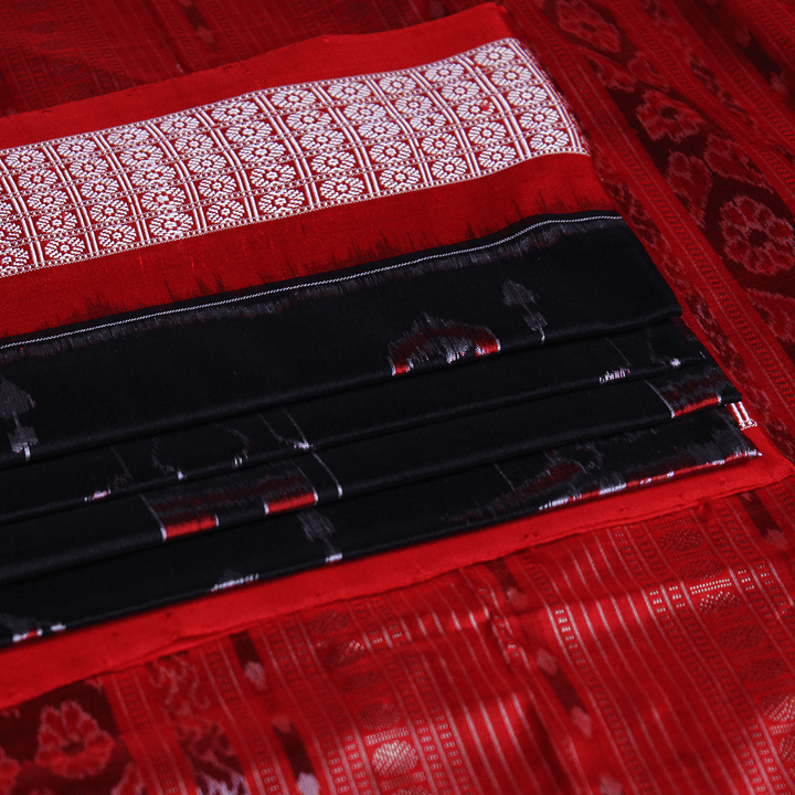 Handloom Sambalpuri Ikkat Silk Saree Handloom Saree_Sambalpuri Silk Priyadarshini Handloom