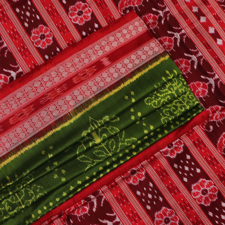 Handloom Sambalpuri Ikkat Silk Saree Handloom Saree_Sambalpuri Silk Priyadarshini Handloom