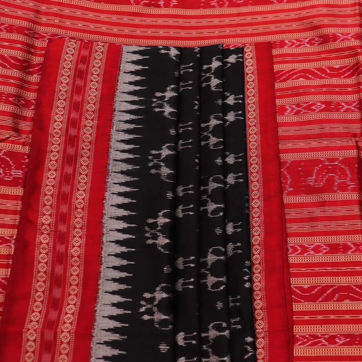 Handloom Sambalpuri Ikkat Silk Saree Handloom Saree_Sambalpuri Silk Priyadarshini Handloom