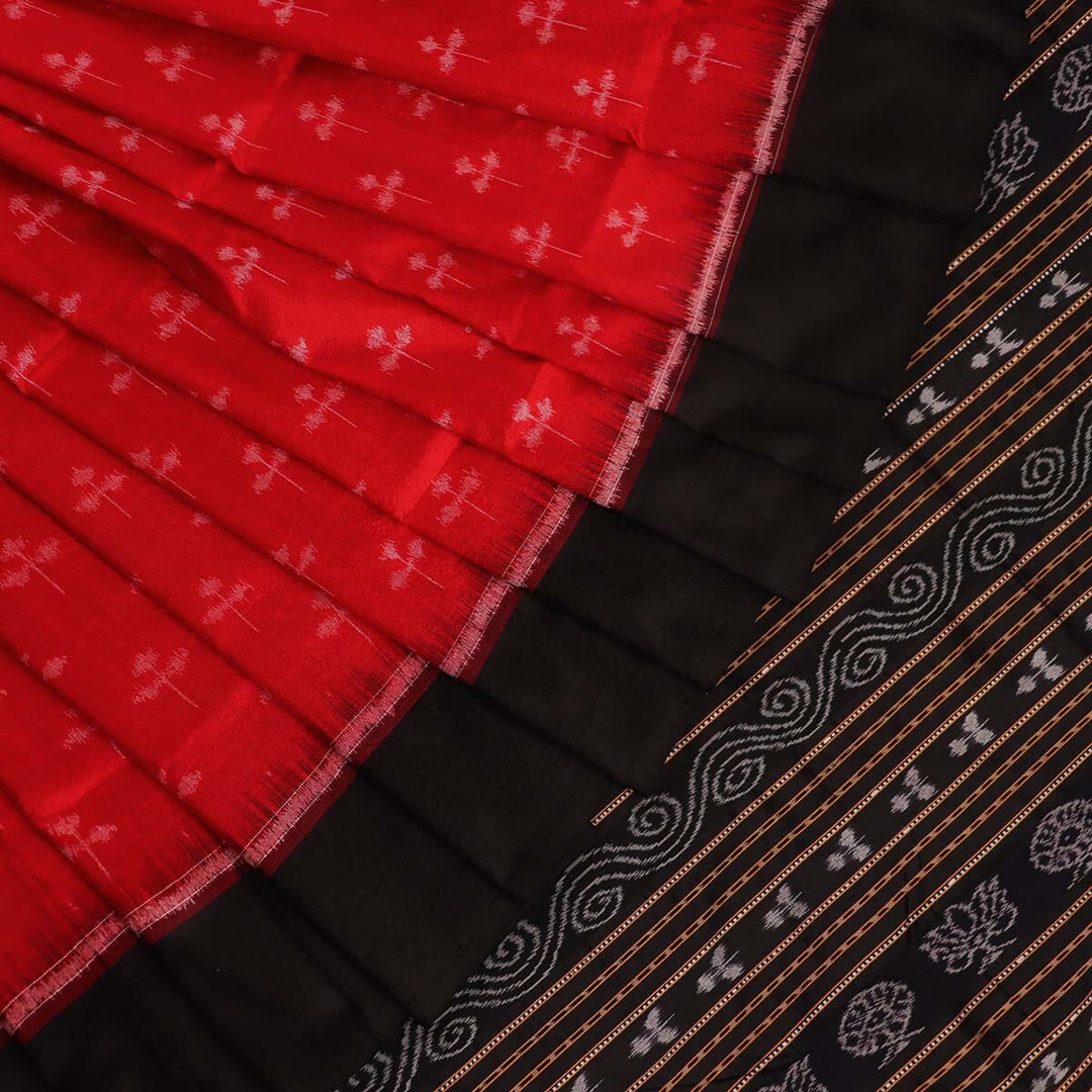 Handloom Sambalpuri Ikkat Silk Saree Handloom Saree_Sambalpuri Silk Priyadarshini Handloom 