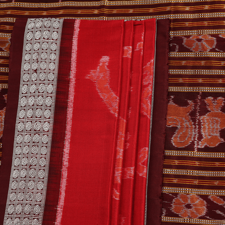 Handloom Sambalpuri Ikkat Silk Saree Handloom Saree_Sambalpuri Silk Priyadarshini Handloom