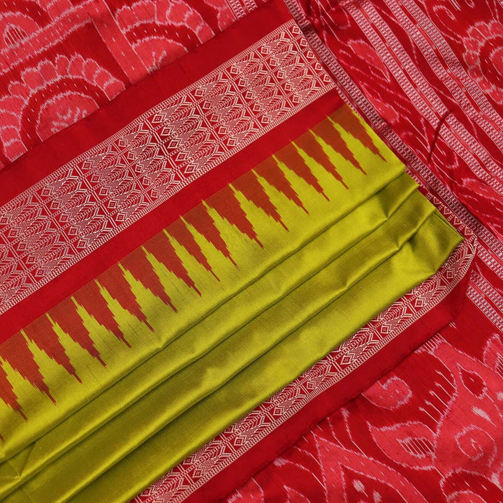 Handloom Sambalpuri Ikkat Silk Saree Handloom Saree_Sambalpuri Silk Priyadarshini Handloom 