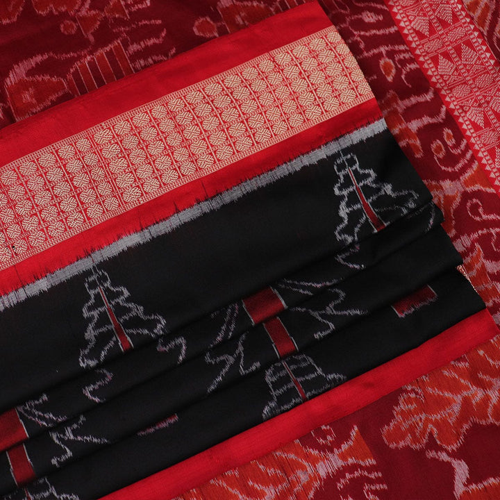Handloom Sambalpuri Ikkat Silk Saree Handloom Saree_Sambalpuri Silk Priyadarshini Handloom