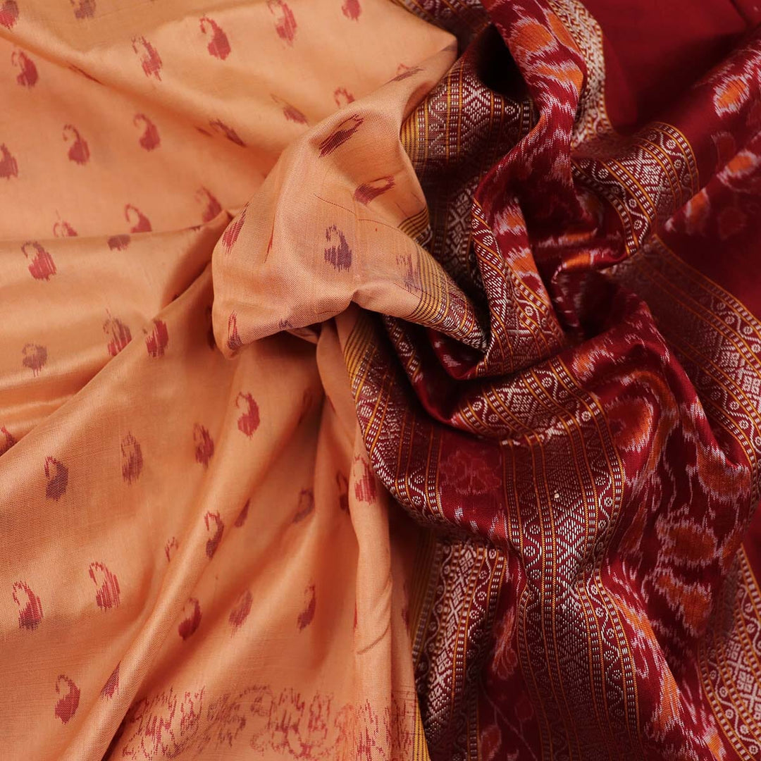 Handloom Sambalpuri Ikkat Silk Saree Handloom Saree_Sambalpuri Silk Priyadarshini Handloom
