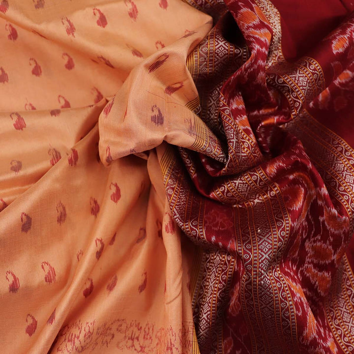 Handloom Sambalpuri Ikkat Silk Saree Handloom Saree_Sambalpuri Silk Priyadarshini Handloom