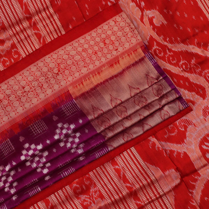 Handloom Sambalpuri Ikkat Silk Saree Handloom Saree_Sambalpuri Silk Priyadarshini Handloom