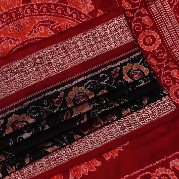Handloom Sambalpuri Ikkat Silk Saree Handloom Saree_Sambalpuri Silk Priyadarshini Handloom