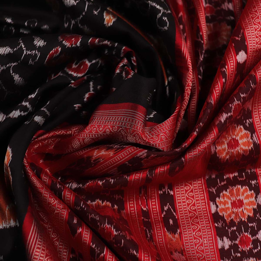 Handloom Sambalpuri Ikkat Silk Saree Handloom Saree_Sambalpuri Silk Priyadarshini Handloom