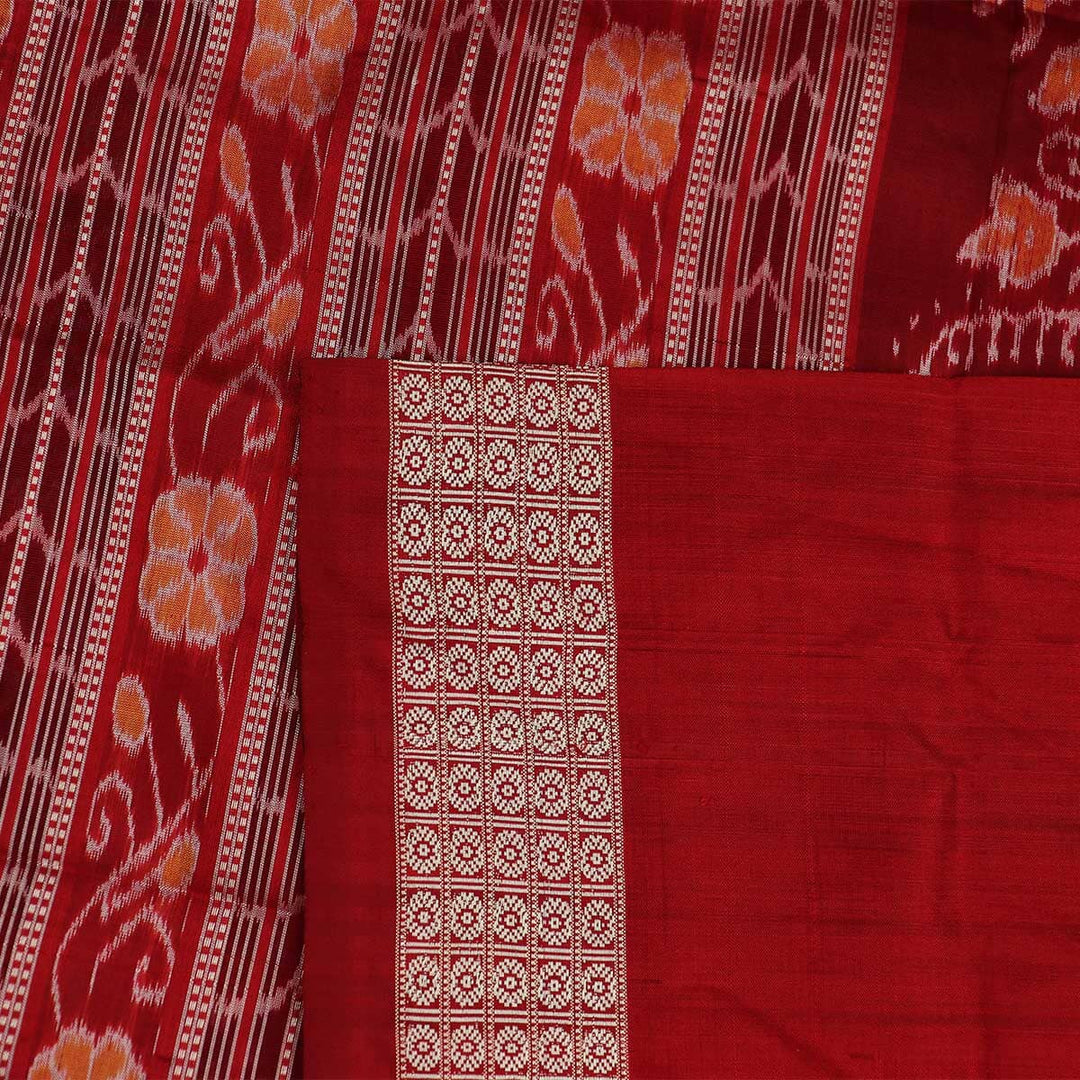 Handloom Sambalpuri Ikkat Silk Saree Handloom Saree_Sambalpuri Silk Priyadarshini Handloom