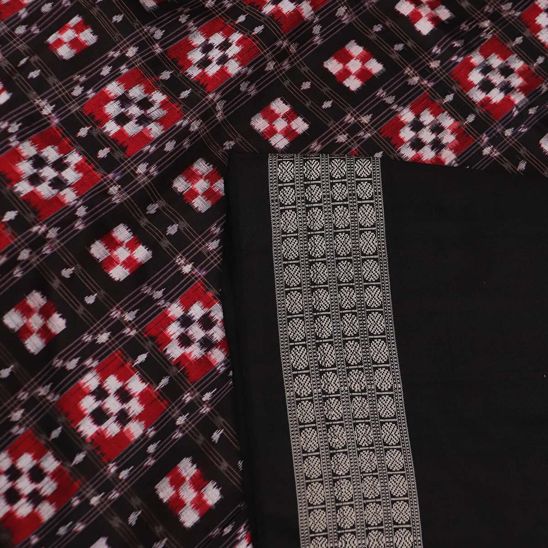 Handloom Sambalpuri Ikkat Silk Saree Handloom Saree_Sambalpuri Silk Priyadarshini Handloom