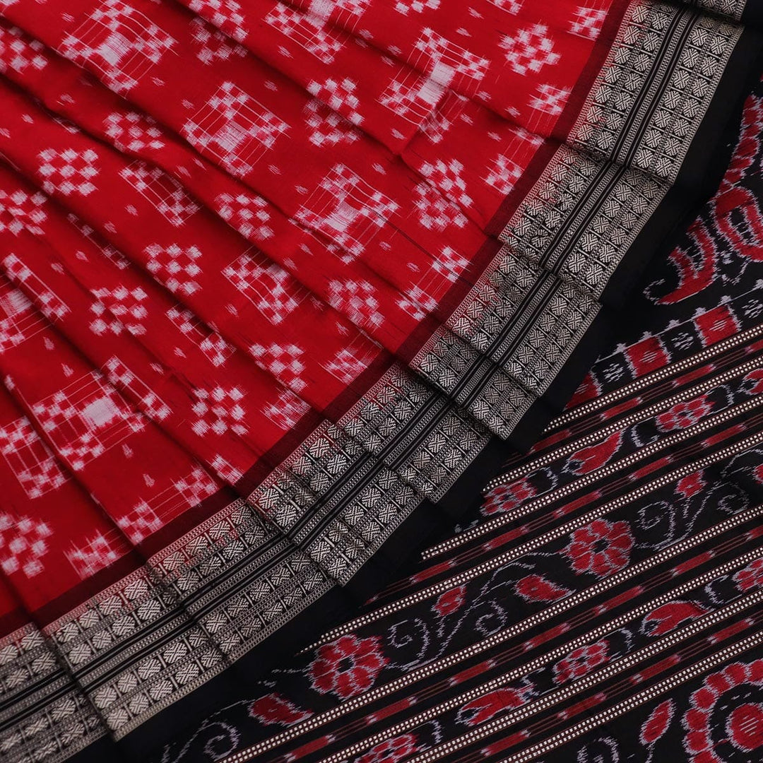 Handloom Sambalpuri Ikkat Silk Saree Handloom Saree_Sambalpuri Silk Priyadarshini Handloom