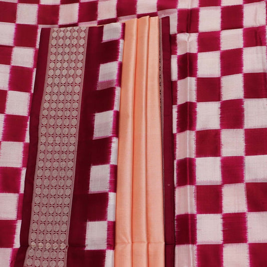 Handloom Sambalpuri Ikkat Silk Saree Handloom Saree_Sambalpuri Silk Priyadarshini Handloom