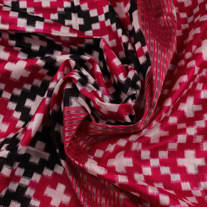 Handloom Sambalpuri Ikkat Silk Saree Handloom Saree_Sambalpuri Silk Priyadarshini Handloom
