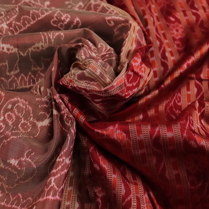 Handloom Sambalpuri Ikkat Silk Saree Handloom Saree_Sambalpuri Silk Priyadarshini Handloom