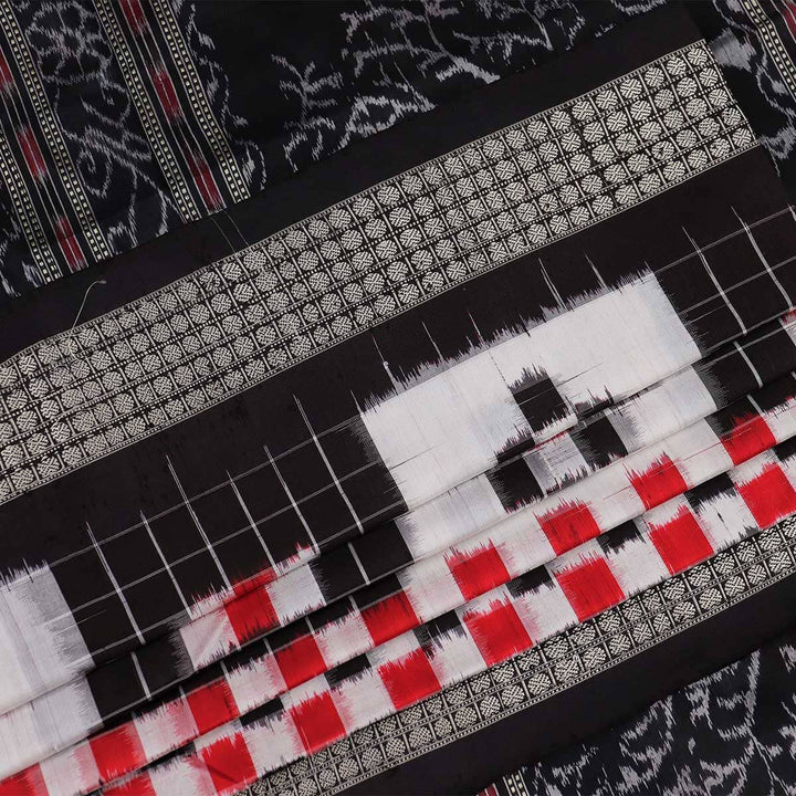 Handloom Sambalpuri Ikkat Silk Saree Handloom Saree_Sambalpuri Silk Priyadarshini Handloom