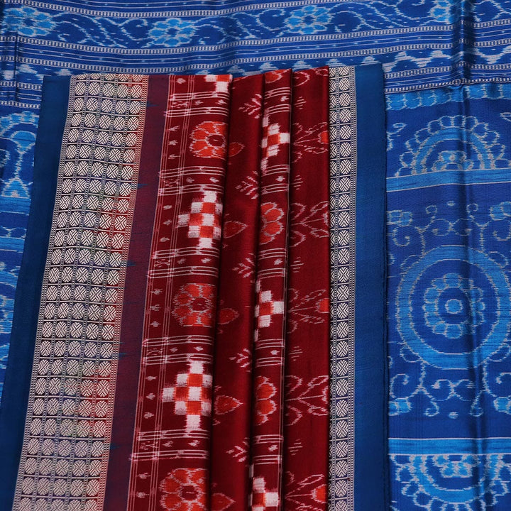 Handloom Sambalpuri Ikkat Silk Saree Handloom Saree_Sambalpuri Silk Priyadarshini Handloom
