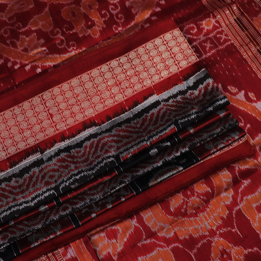 Handloom Sambalpuri Ikkat Silk Saree Handloom Saree_Sambalpuri Silk Priyadarshini Handloom