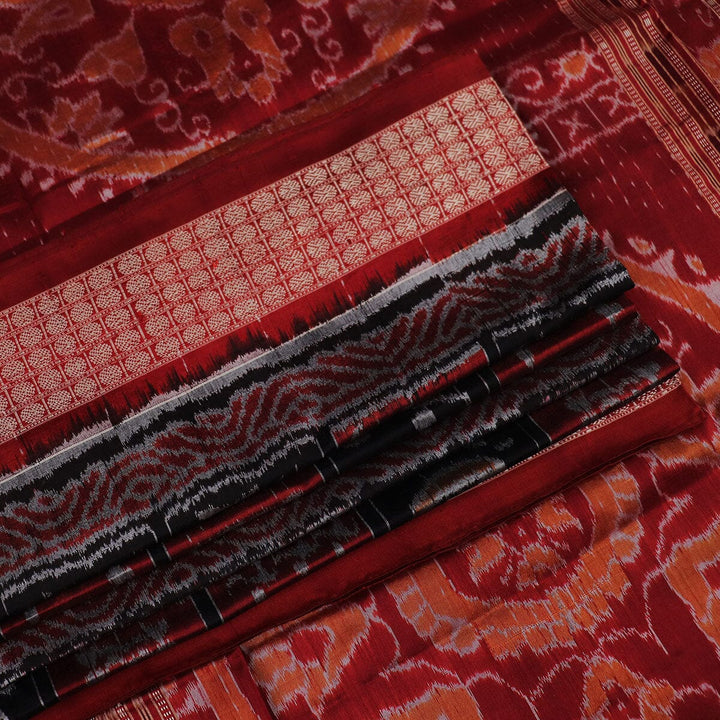 Handloom Sambalpuri Ikkat Silk Saree Handloom Saree_Sambalpuri Silk Priyadarshini Handloom