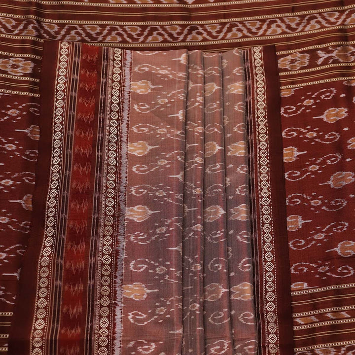 Handloom Sambalpuri Ikkat Silk Saree Handloom Saree_Sambalpuri Silk Priyadarshini Handloom
