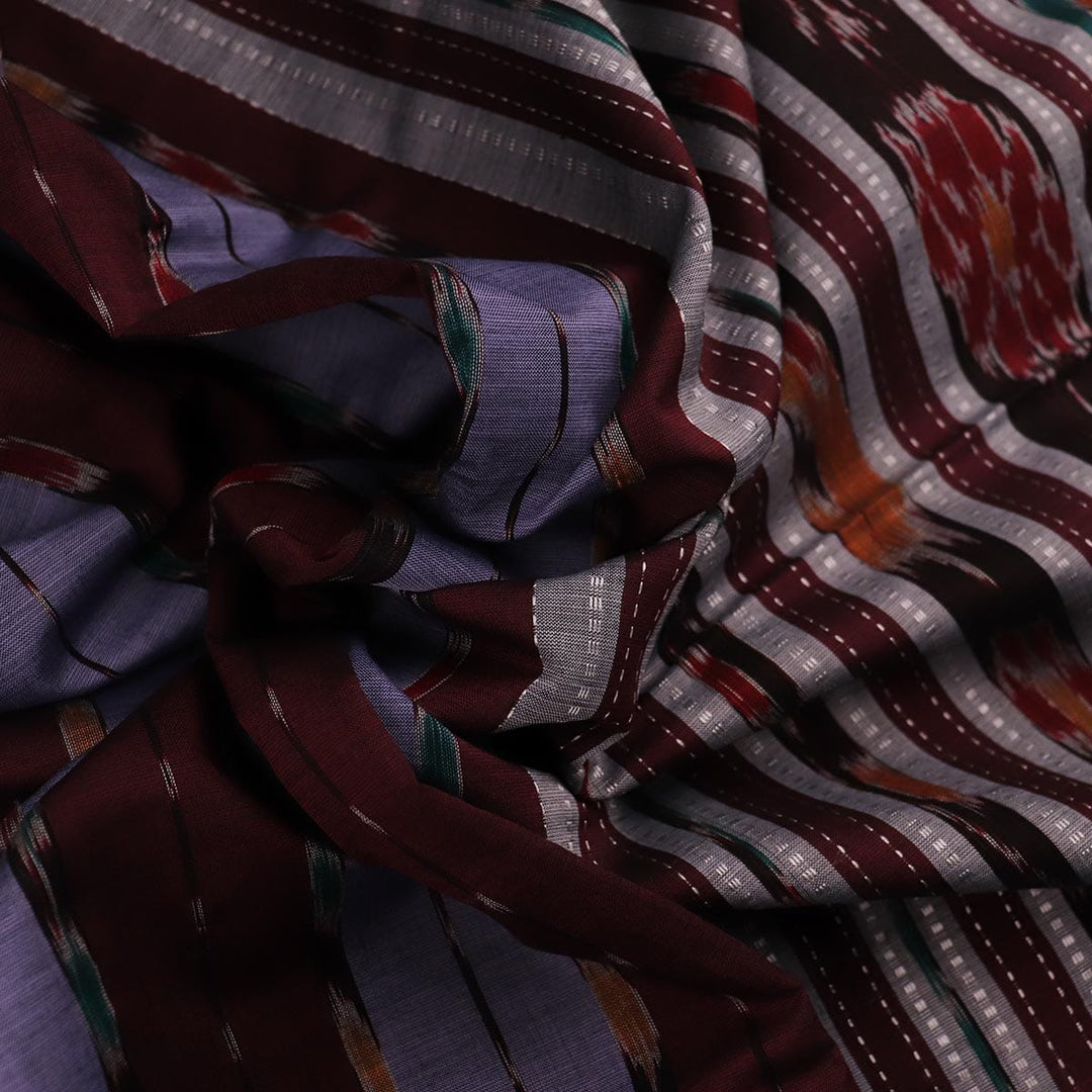 Handloom Sambalpuri Poly-Cotton Ikkat Saree Handloom Saree_Cotton Priyadarshini Handloom