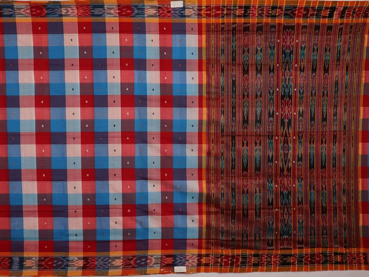 Handloom Sambalpuri Poly-Cotton Ikkat Saree Handloom Saree_Cotton Priyadarshini Handloom