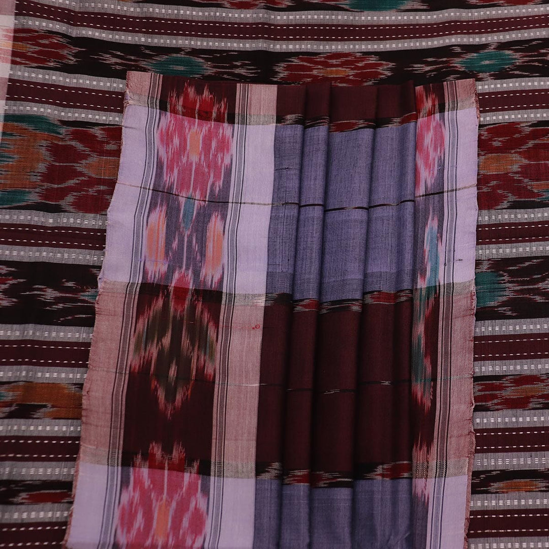 Handloom Sambalpuri Poly-Cotton Ikkat Saree Handloom Saree_Cotton Priyadarshini Handloom