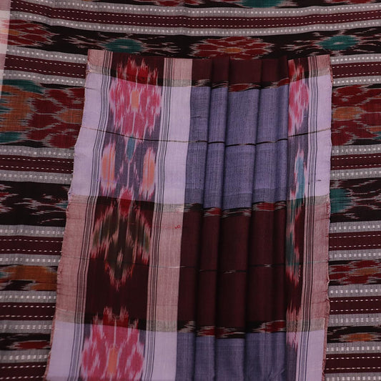Handloom Sambalpuri Poly-Cotton Ikkat Saree Handloom Saree_Cotton Priyadarshini Handloom