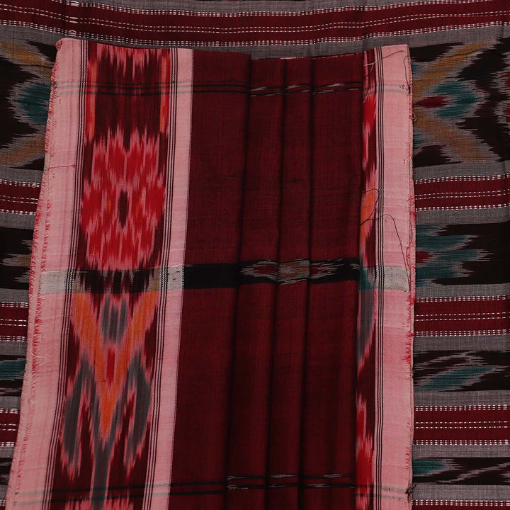 Handloom Sambalpuri Poly-Cotton Ikkat Saree Handloom Saree_Cotton Priyadarshini Handloom