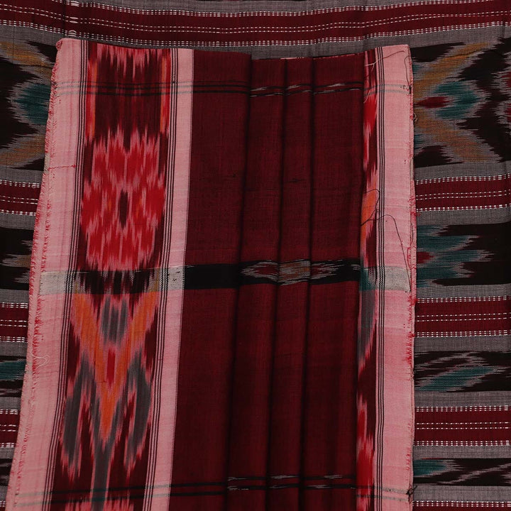 Handloom Sambalpuri Poly-Cotton Ikkat Saree Handloom Saree_Cotton Priyadarshini Handloom 