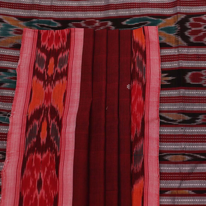 Handloom Sambalpuri Poly-Cotton Ikkat Saree Handloom Saree_Cotton Priyadarshini Handloom