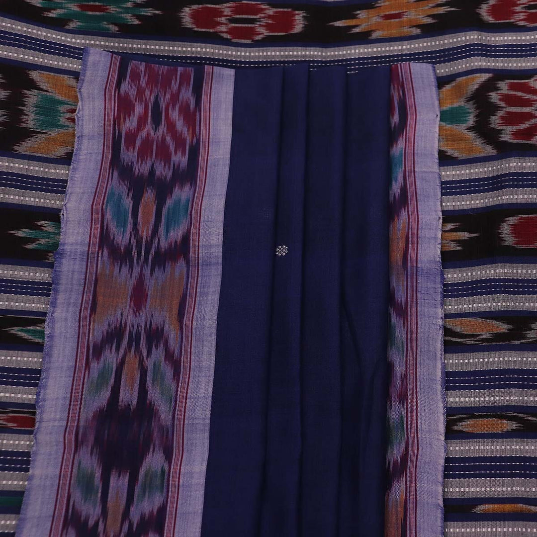 Handloom Sambalpuri Poly-Cotton Ikkat Saree Handloom Saree_Cotton Priyadarshini Handloom